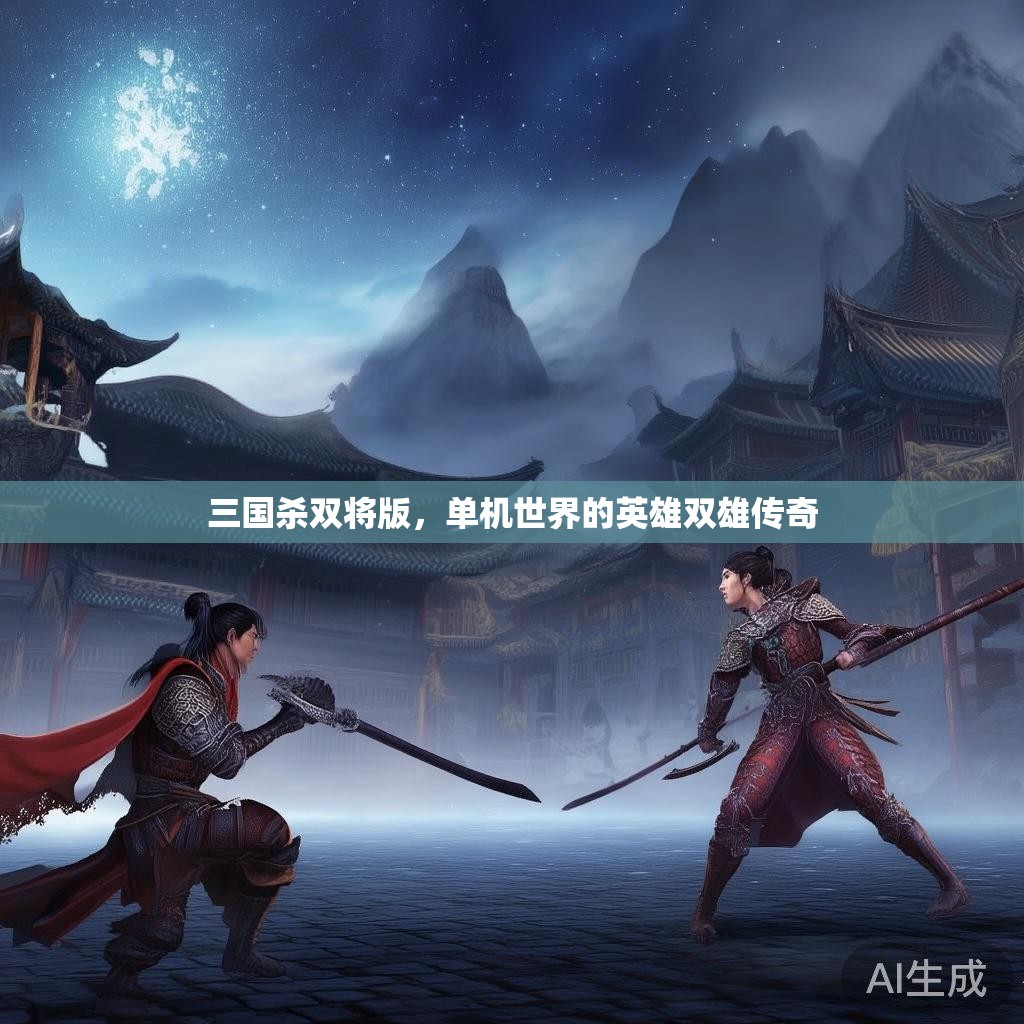 三国杀双将版，单机世界的英雄双雄传奇