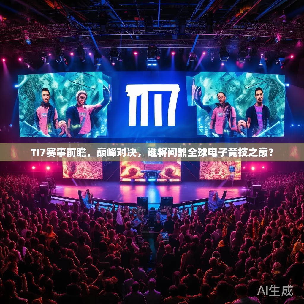 TI7赛事前瞻，巅峰对决，谁将问鼎全球电子竞技之巅？