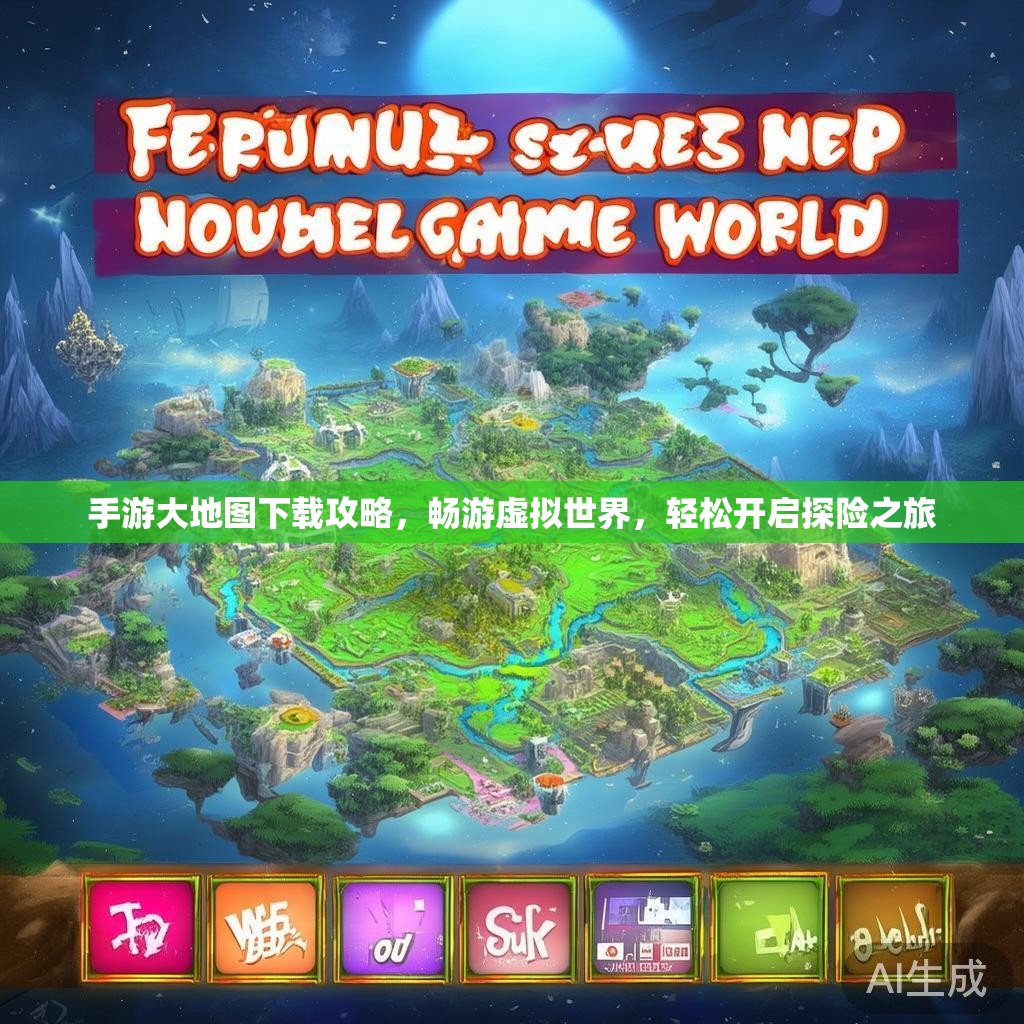 手游大地图下载攻略，畅游虚拟世界，轻松开启探险之旅
