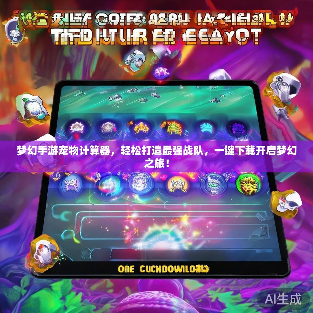 梦幻手游宠物计算器，轻松打造最强战队，一键下载开启梦幻之旅！