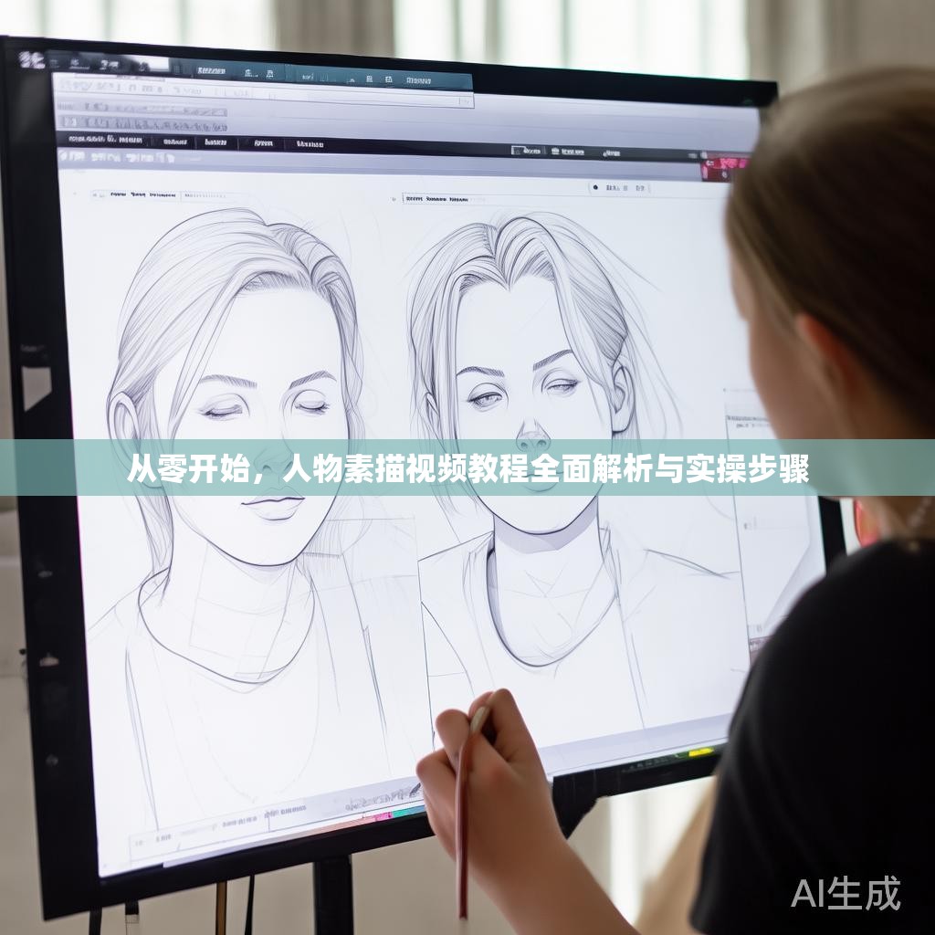 从零开始，人物素描视频教程全面解析与实操步骤