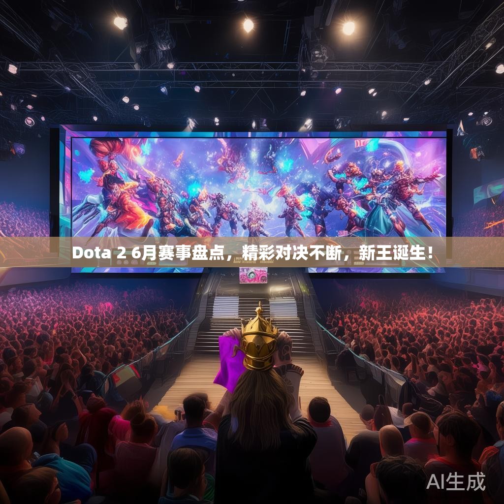 Dota 2 6月赛事盘点，精彩对决不断，新王诞生！