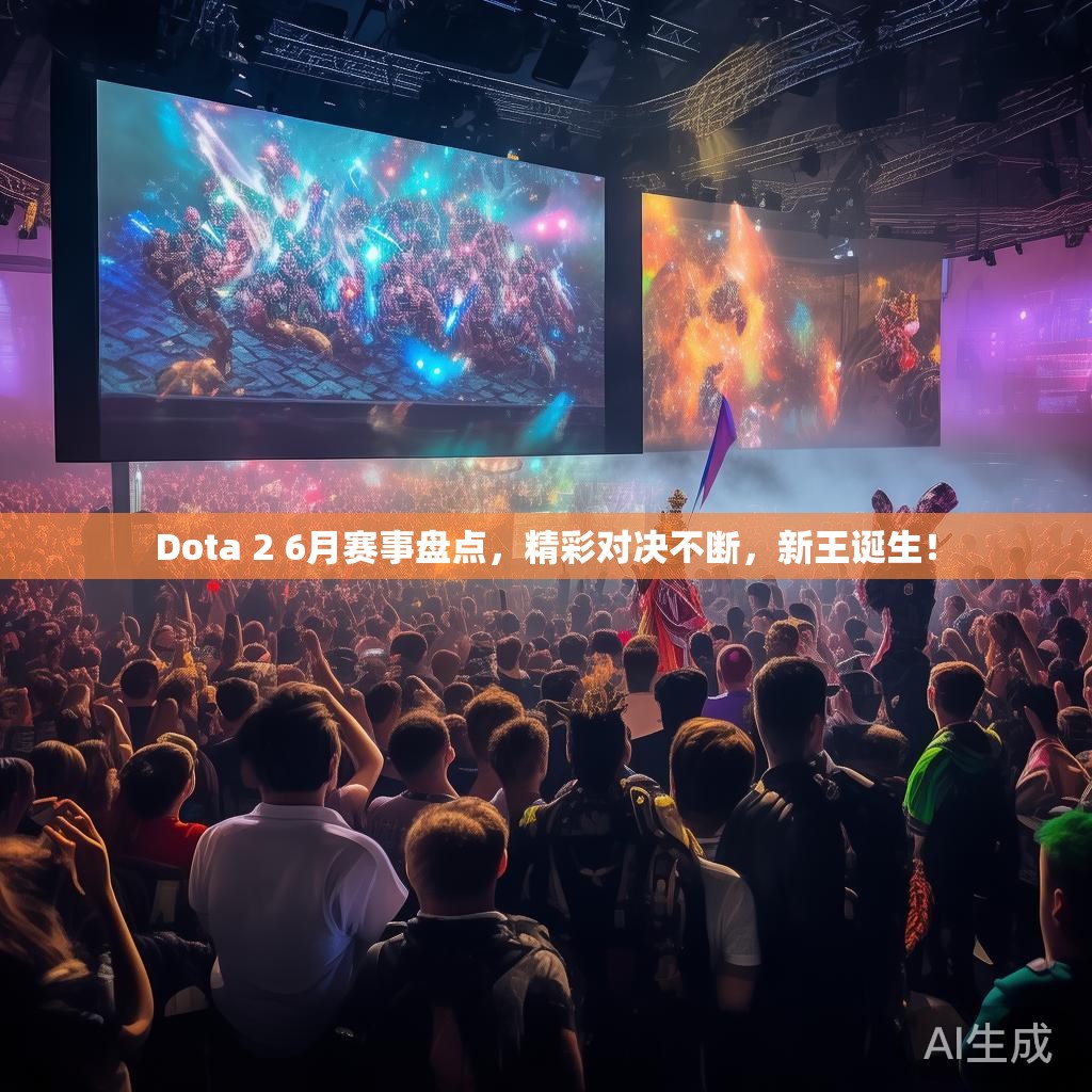 Dota 2 6月赛事盘点，精彩对决不断，新王诞生！
