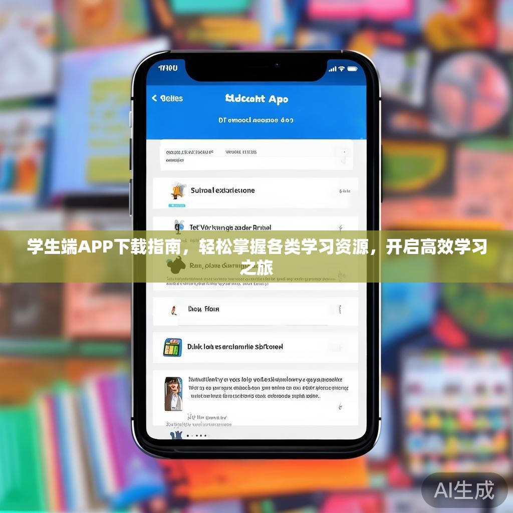 学生端APP下载指南，轻松掌握各类学习资源，开启高效学习之旅