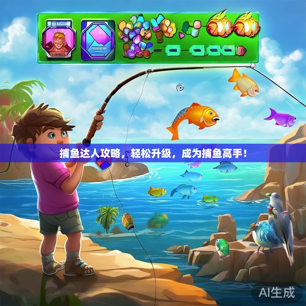 捕鱼达人攻略，轻松升级，成为捕鱼高手！