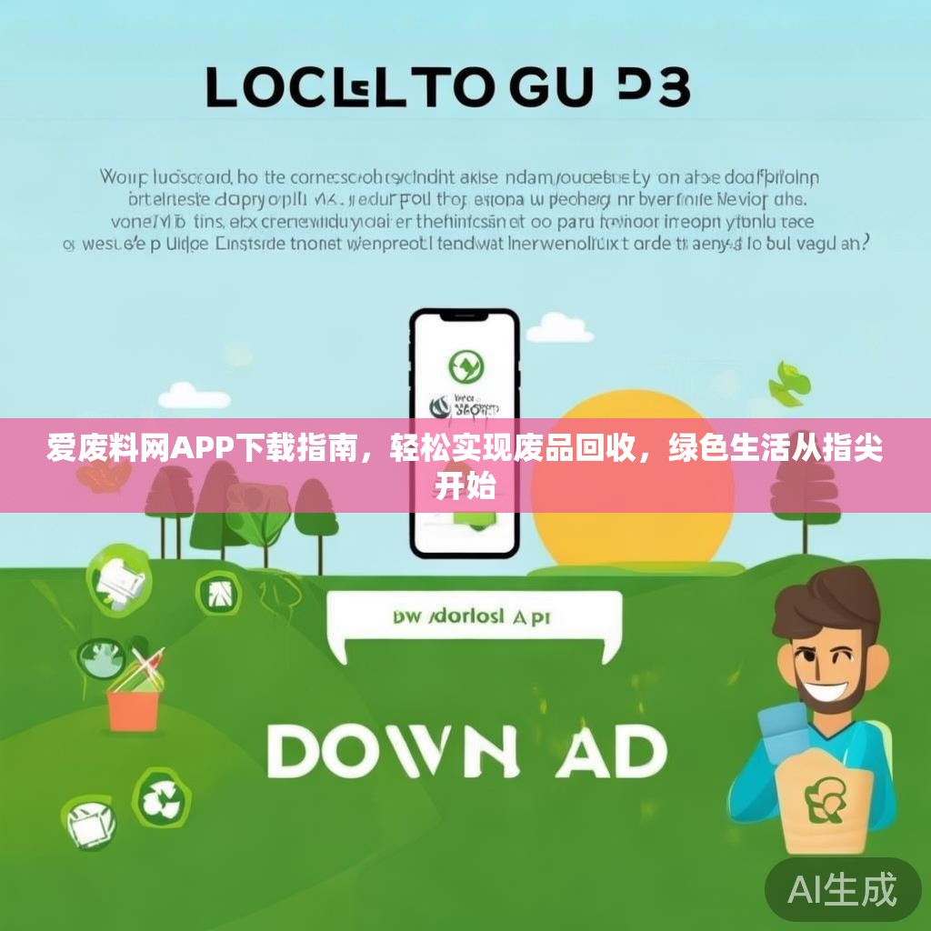 爱废料网APP下载指南，轻松实现废品回收，绿色生活从指尖开始