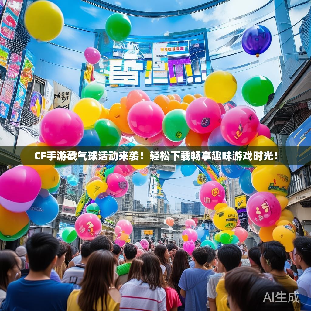 CF手游戳气球活动来袭!轻松下载畅享趣味游戏时光! CF手游戳气球活动来袭!轻松下载畅享趣味游戏时光!