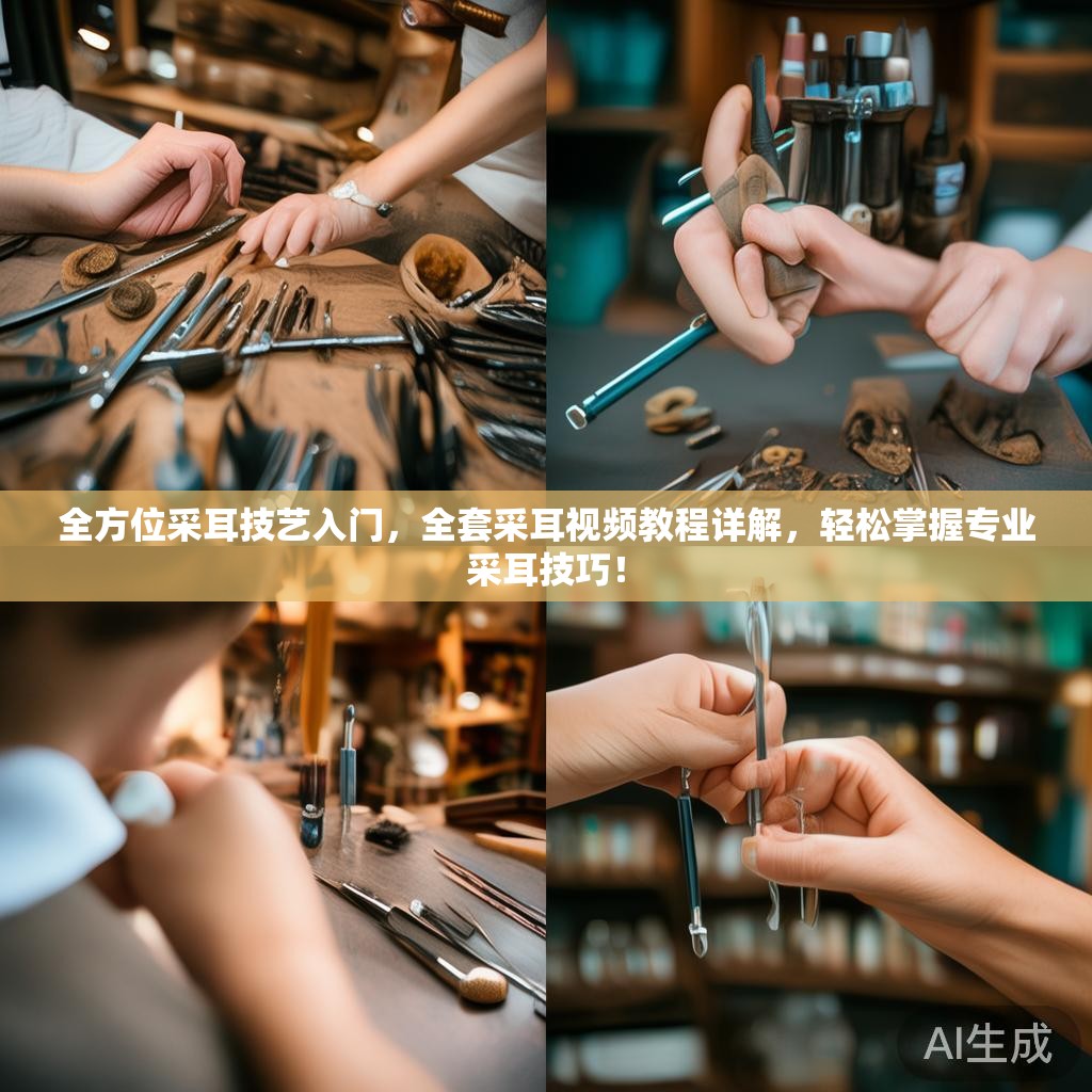 全方位采耳技艺入门，全套采耳视频教程详解，轻松掌握专业采耳技巧！