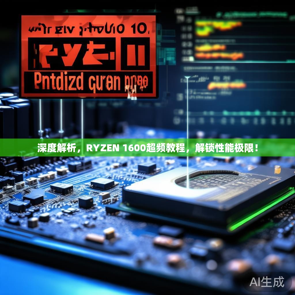 深度解析，RYZEN 1600超频教程，解锁性能极限！