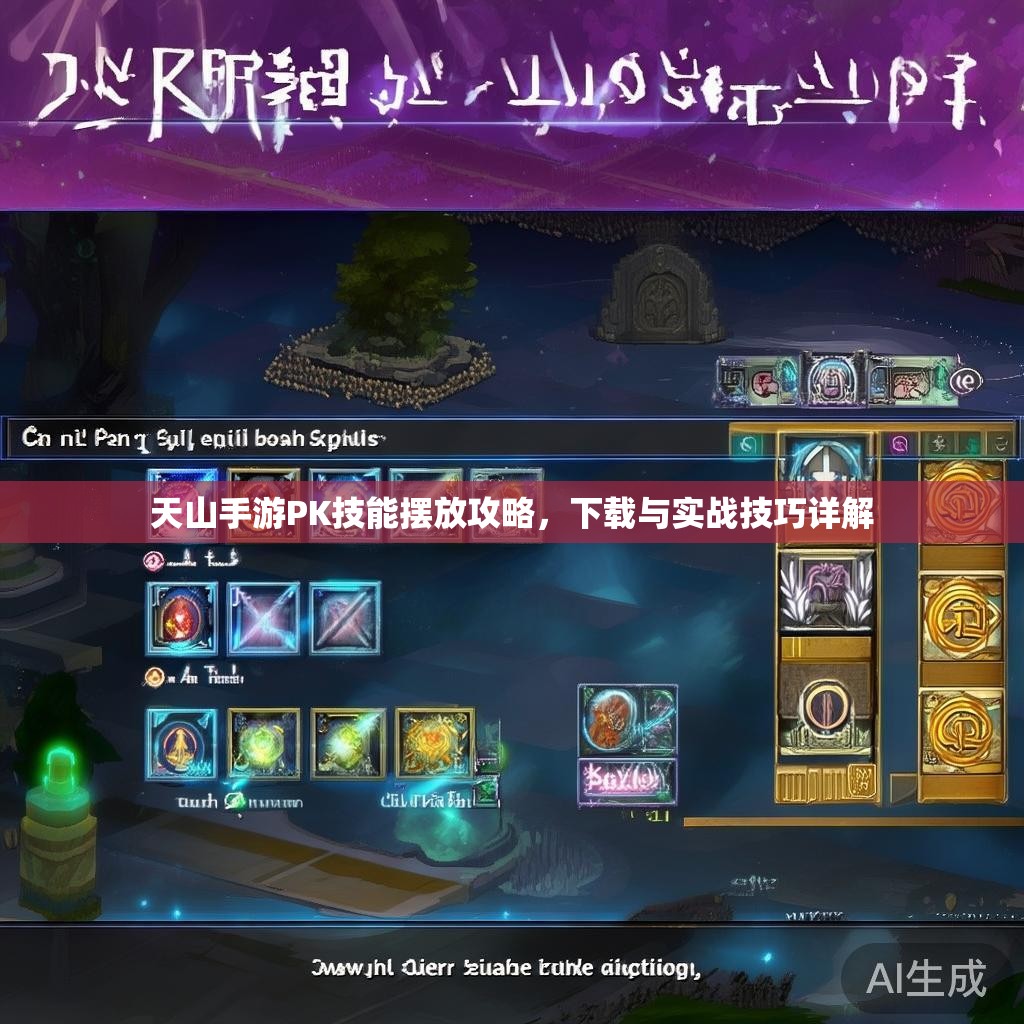 天山手游PK技能摆放攻略，下载与实战技巧详解