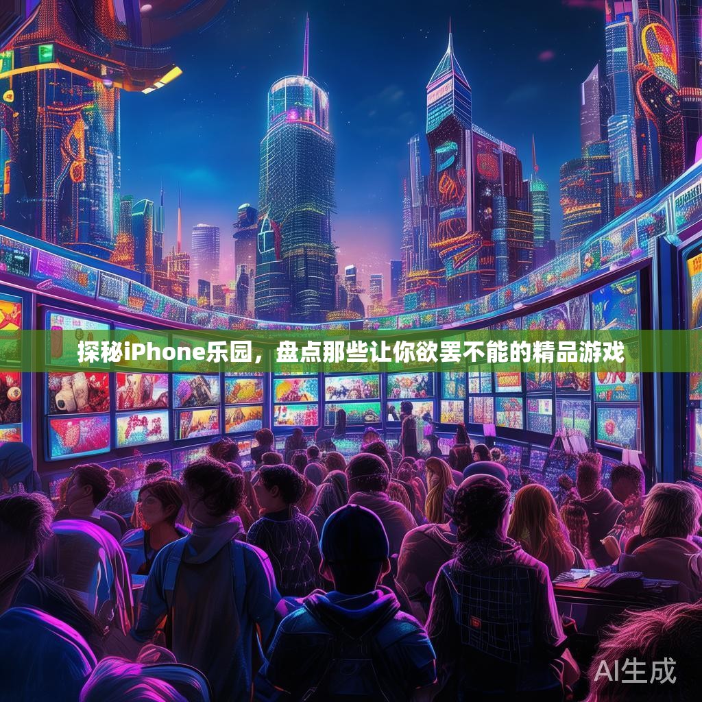 探秘iPhone乐园，盘点那些让你欲罢不能的精品游戏