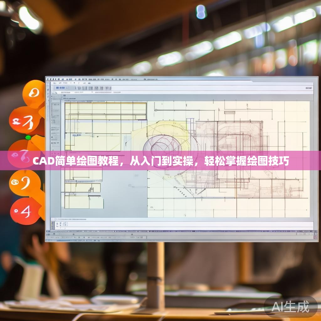 CAD简单绘图教程，从入门到实操，轻松掌握绘图技巧