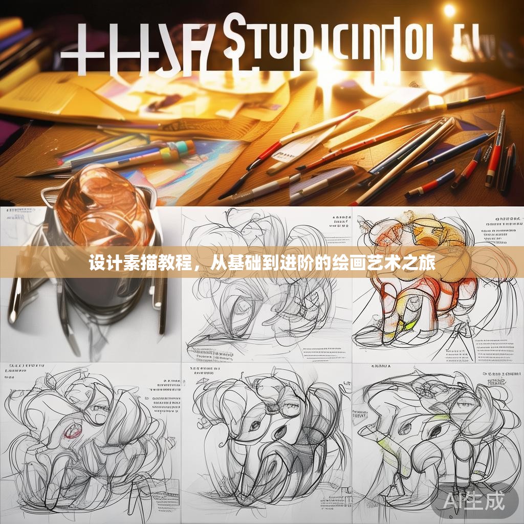 设计素描教程，从基础到进阶的绘画艺术之旅