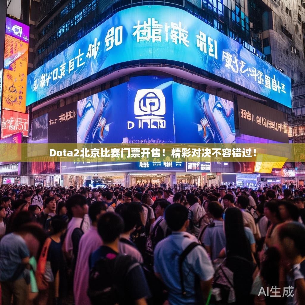 Dota2北京比赛门票开售！精彩对决不容错过！