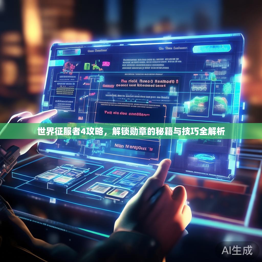 世界征服者4攻略，解锁勋章的秘籍与技巧全解析