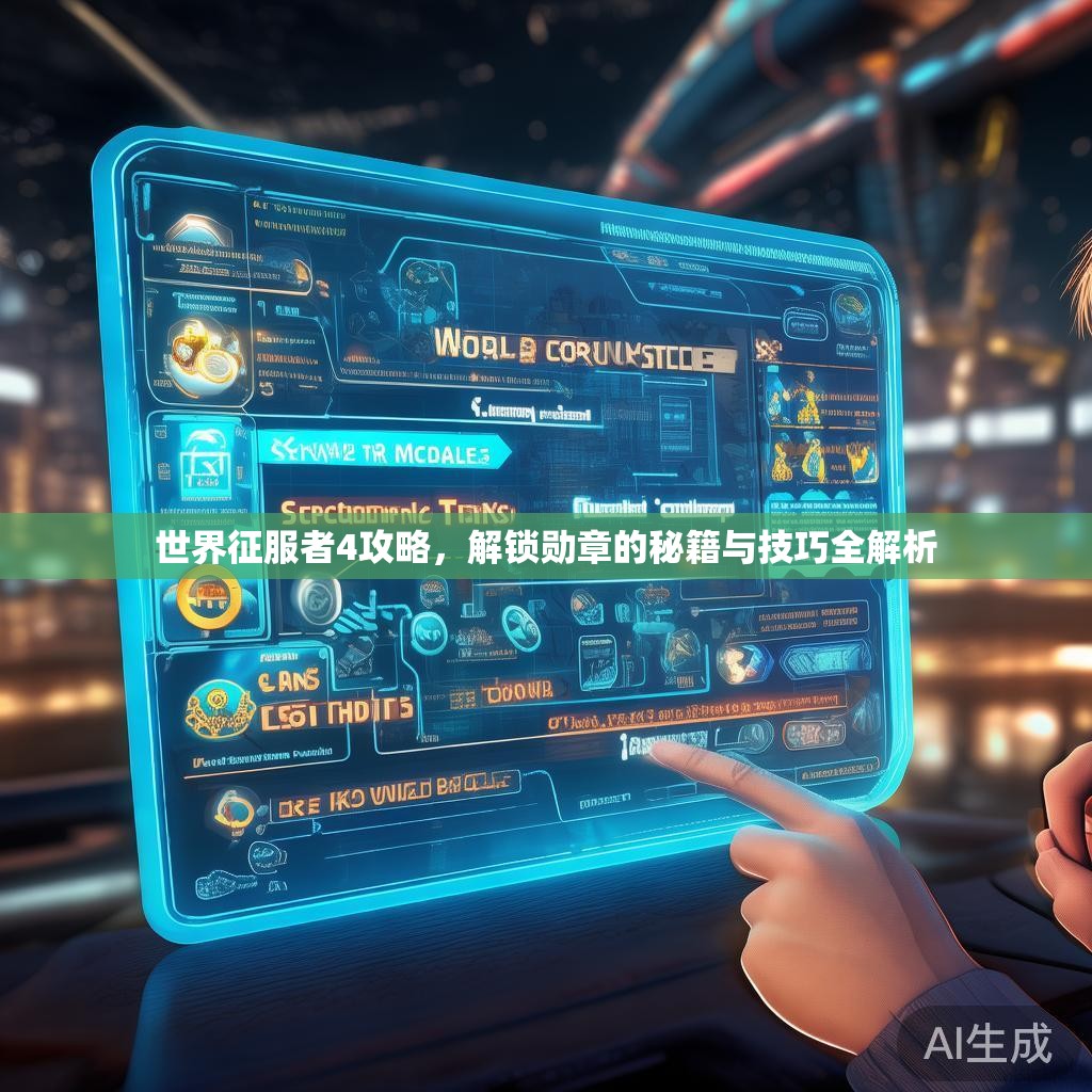 世界征服者4攻略，解锁勋章的秘籍与技巧全解析