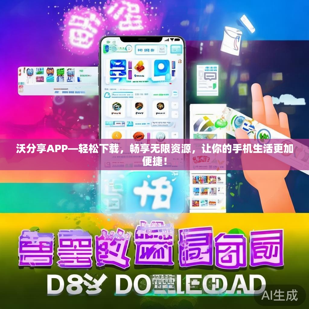 沃分享APP—轻松下载，畅享无限资源，让你的手机生活更加便捷！