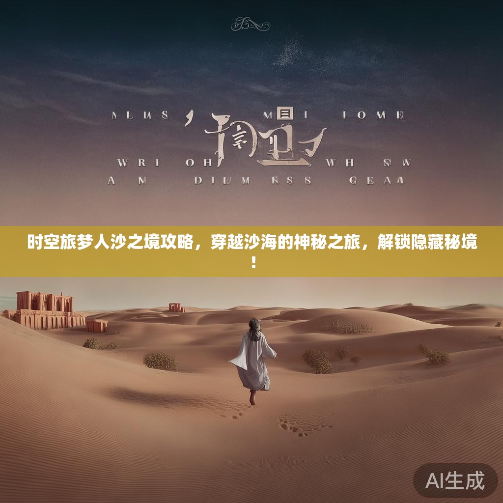 时空旅梦人沙之境攻略，穿越沙海的神秘之旅，解锁隐藏秘境！