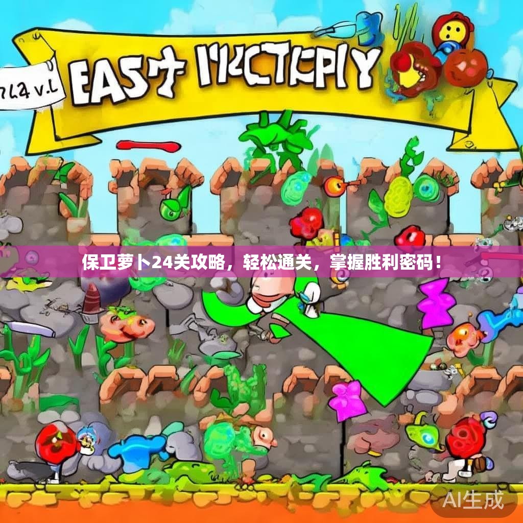 保卫萝卜24关攻略，轻松通关，掌握胜利密码！