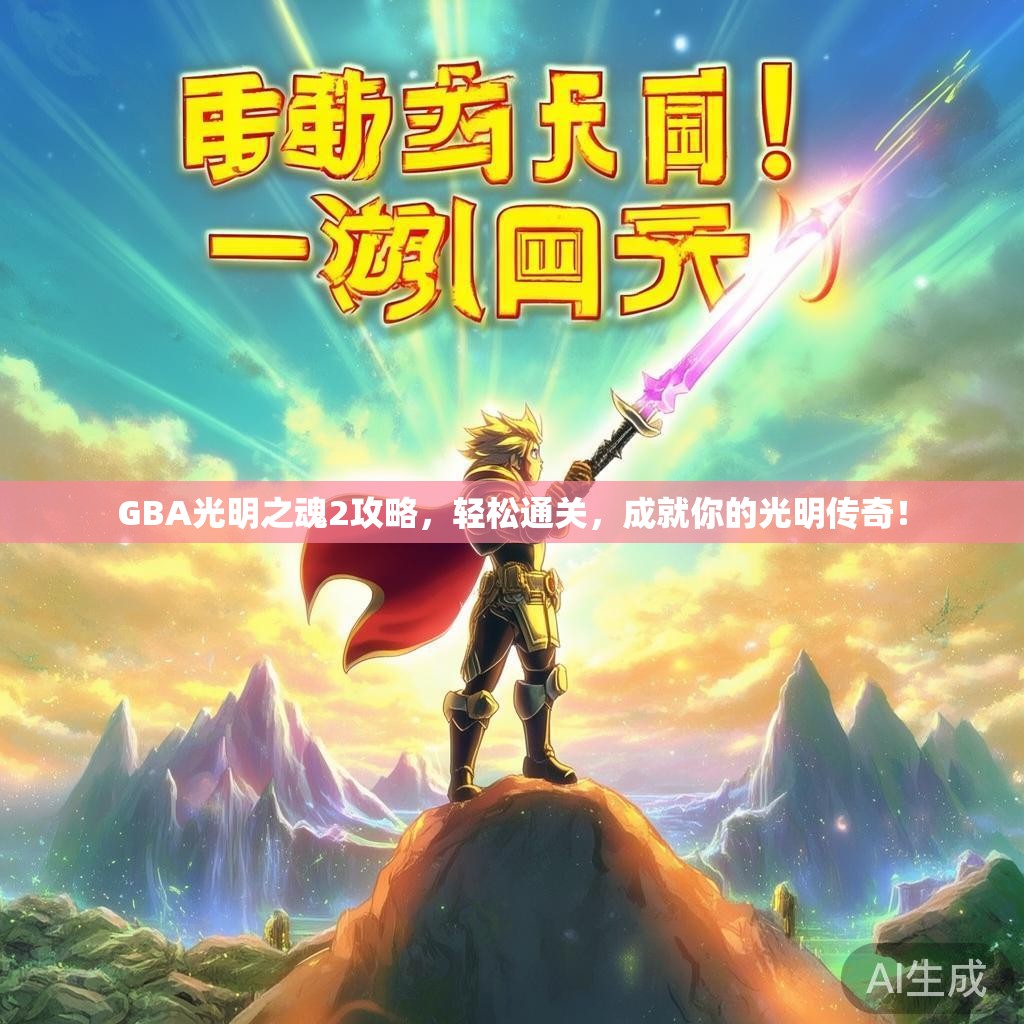 GBA光明之魂2攻略，轻松通关，成就你的光明传奇！