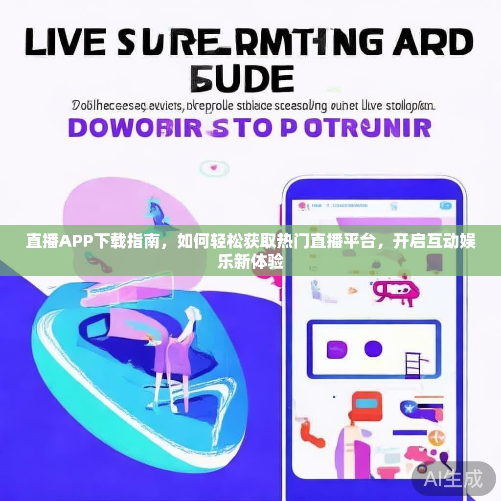直播APP下载指南，如何轻松获取热门直播平台，开启互动娱乐新体验