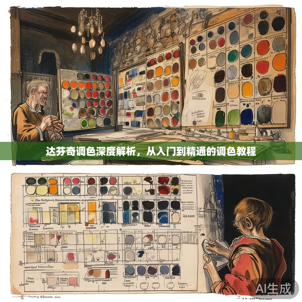 达芬奇调色深度解析，从入门到精通的调色教程