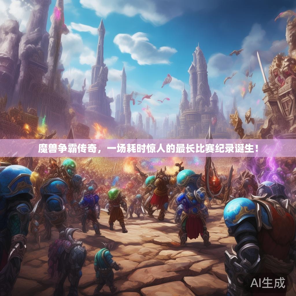 魔兽争霸传奇，一场耗时惊人的最长比赛纪录诞生！