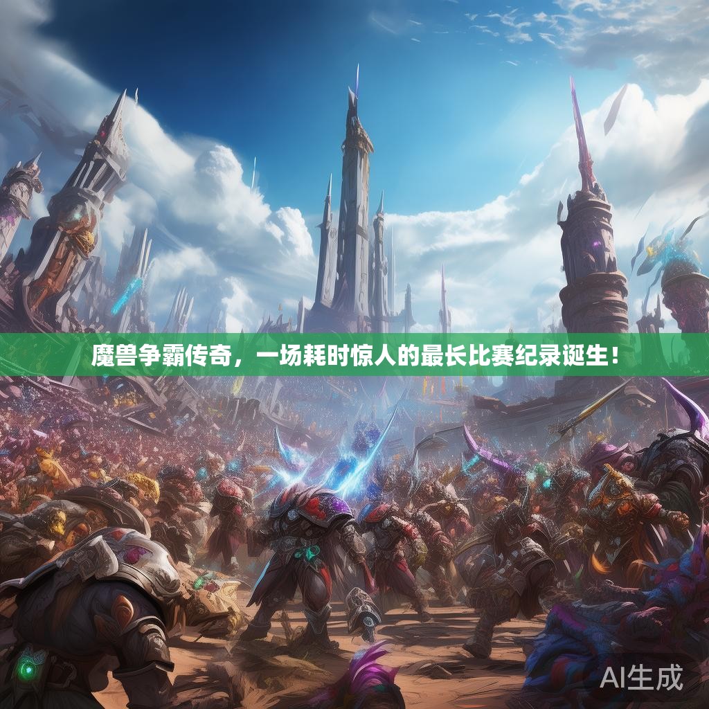 魔兽争霸传奇，一场耗时惊人的最长比赛纪录诞生！