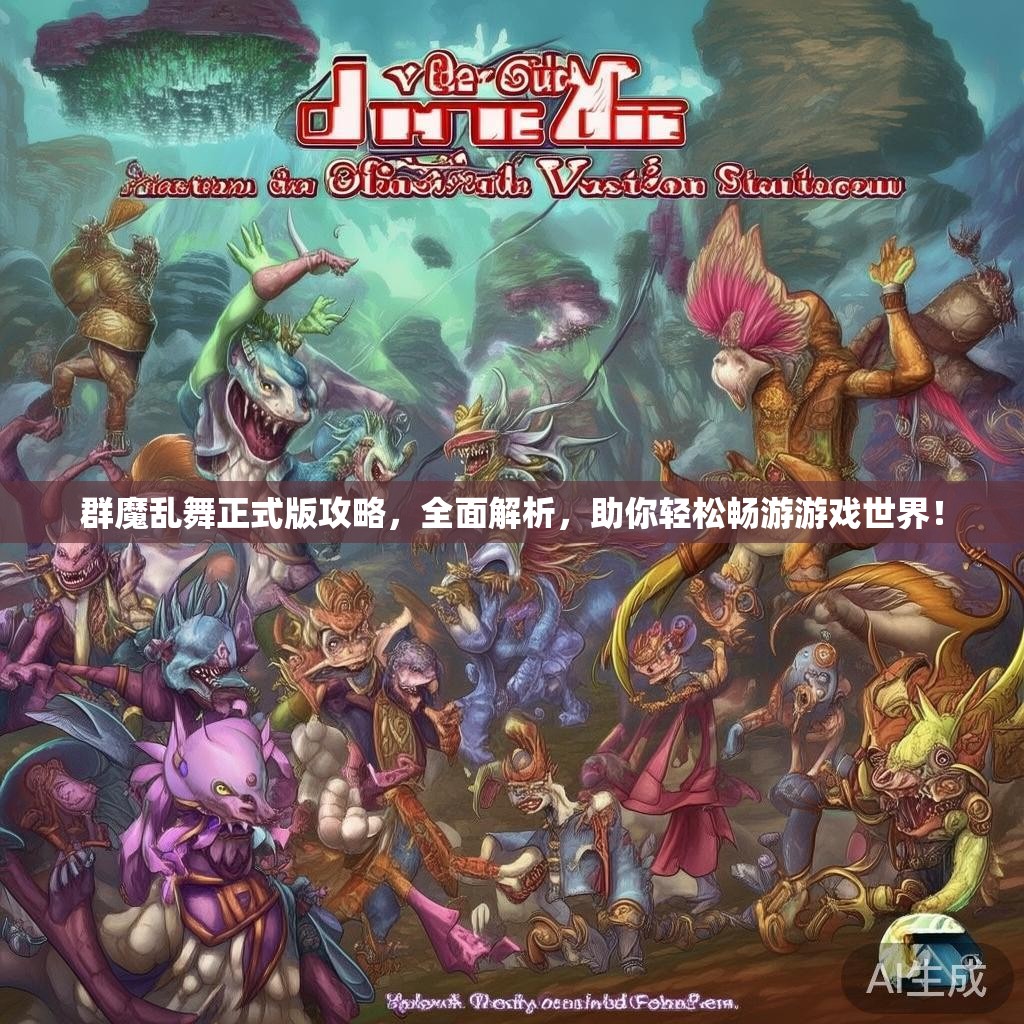 群魔乱舞正式版攻略，全面解析，助你轻松畅游游戏世界！