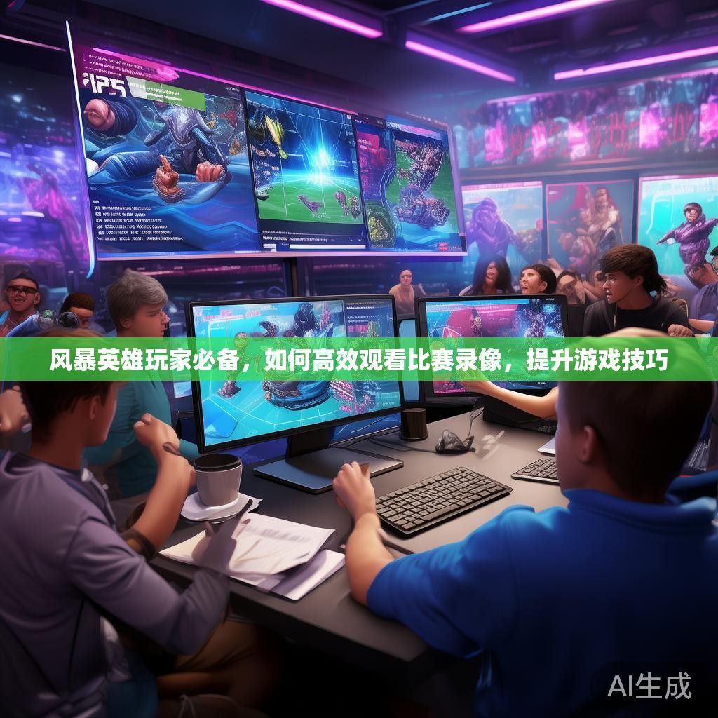 风暴英雄玩家必备，如何高效观看比赛录像，提升游戏技巧