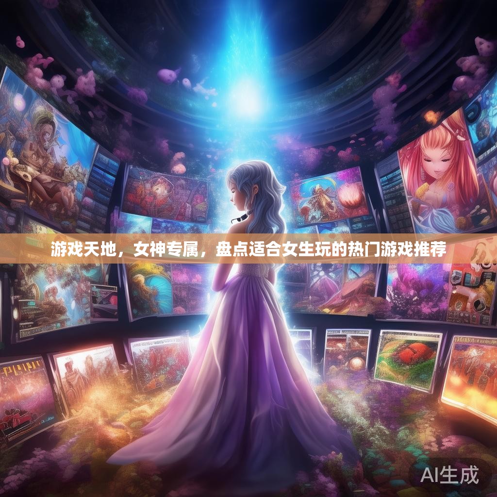 游戏天地，女神专属，盘点适合女生玩的热门游戏推荐