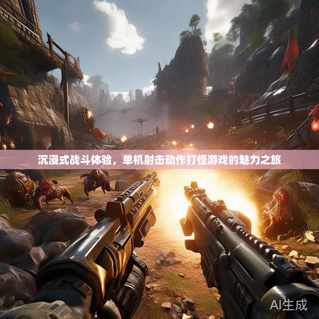 沉浸式战斗体验，单机射击动作打怪游戏的魅力之旅