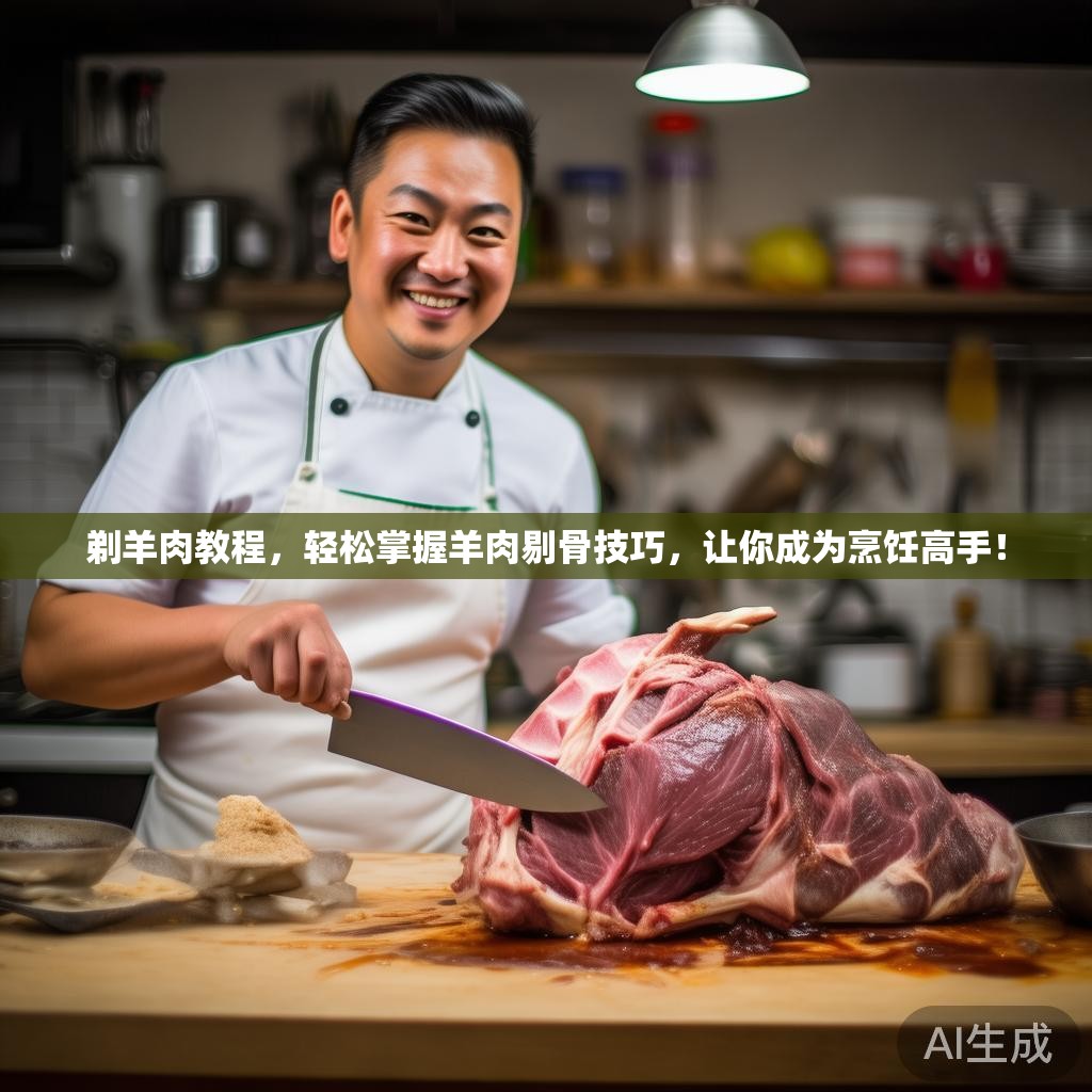 剃羊肉教程，轻松掌握羊肉剔骨技巧，让你成为烹饪高手！