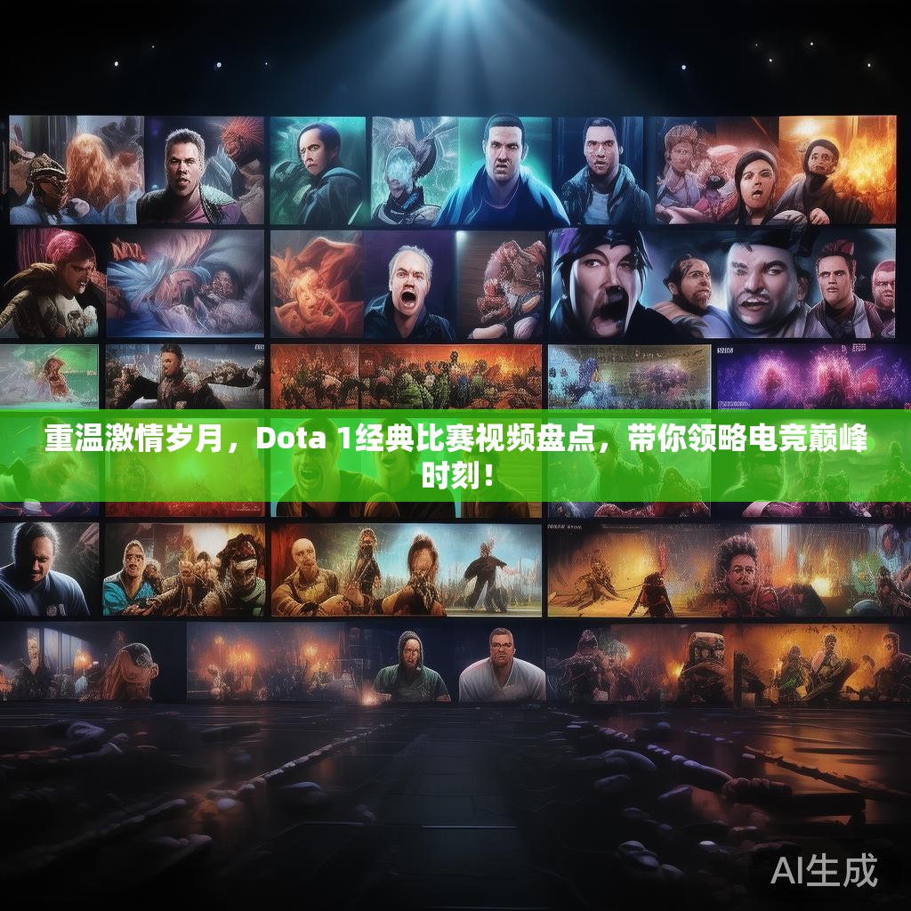 重温激情岁月,Dota 1经典比赛视频盘点,带你领略电竞巅峰时刻! 重温激情岁月,Dota 1经典比赛视频盘点,带你领略电竞巅峰时刻!