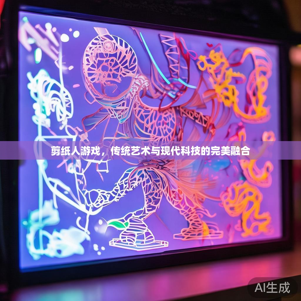 剪纸人游戏，传统艺术与现代科技的完美融合