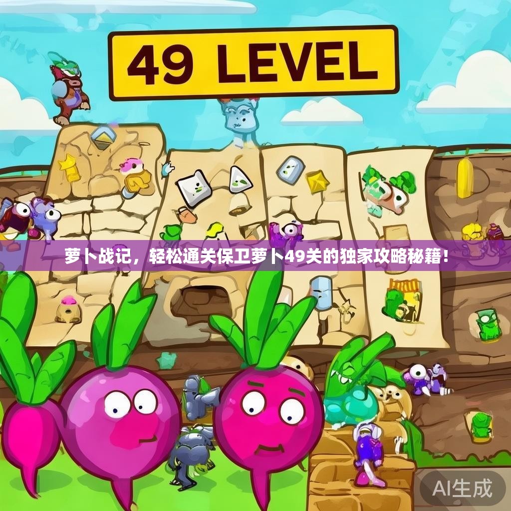 萝卜战记，轻松通关保卫萝卜49关的独家攻略秘籍！