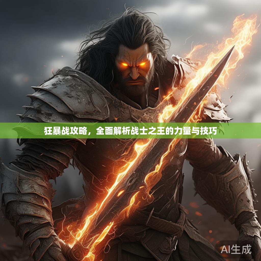 狂暴战攻略,全面解析战士之王的力量与技巧 狂暴战攻略,全面解析战士之王的力量与技巧