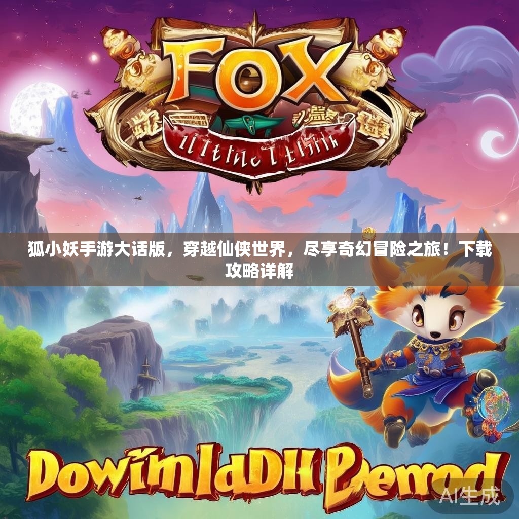 狐小妖手游大话版,穿越仙侠世界,尽享奇幻冒险之旅!下载攻略详解 狐小妖手游大话版,穿越仙侠世界,尽享奇幻冒险之旅!下载攻略详解