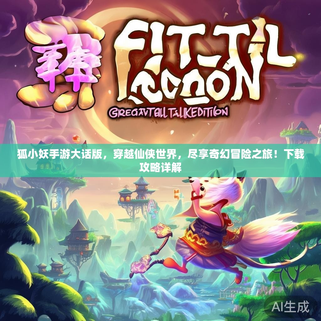 狐小妖手游大话版,穿越仙侠世界,尽享奇幻冒险之旅!下载攻略详解 狐小妖手游大话版,穿越仙侠世界,尽享奇幻冒险之旅!下载攻略详解