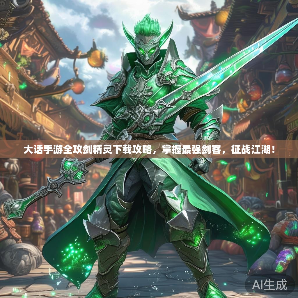 大话手游全攻剑精灵下载攻略，掌握最强剑客，征战江湖！