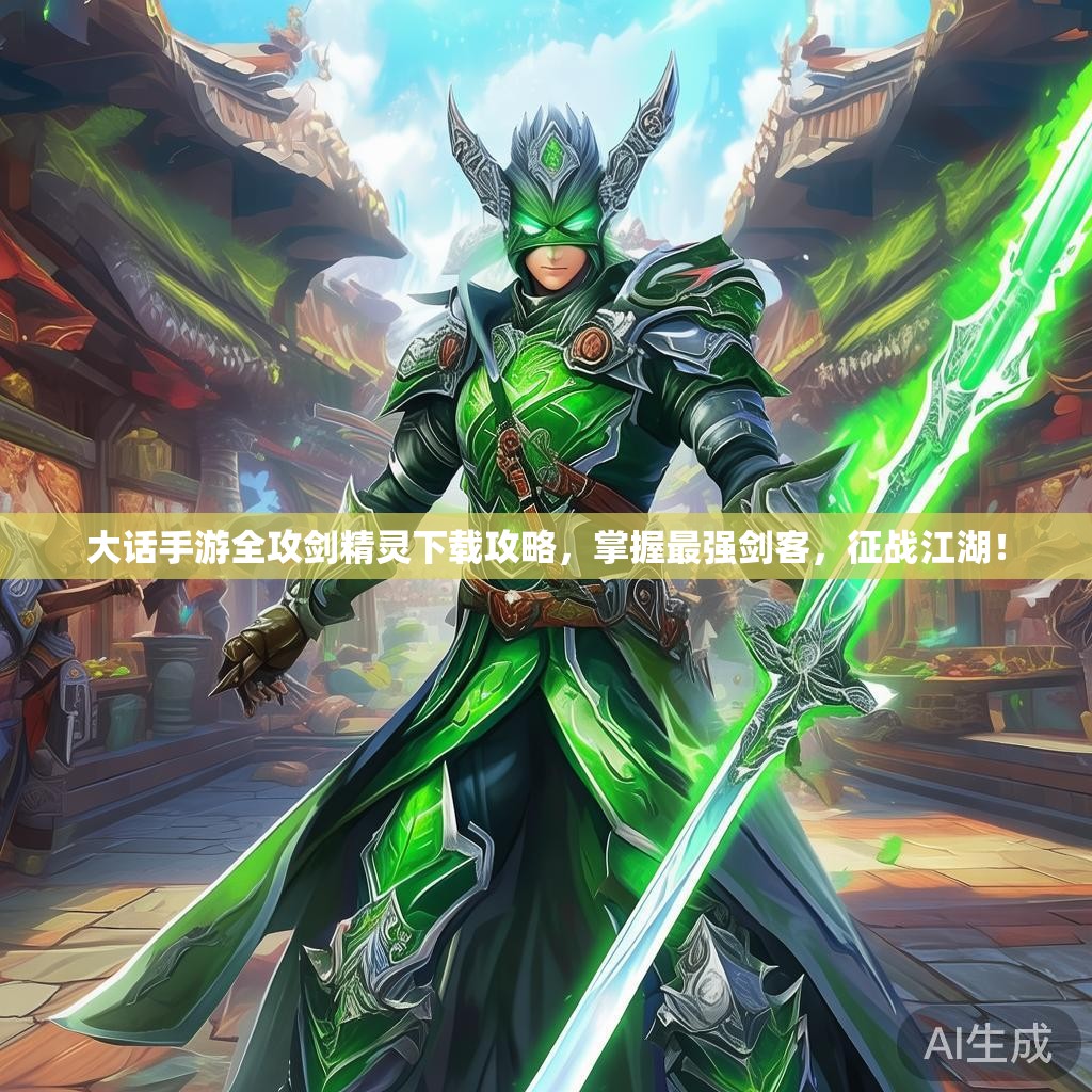 大话手游全攻剑精灵下载攻略，掌握最强剑客，征战江湖！