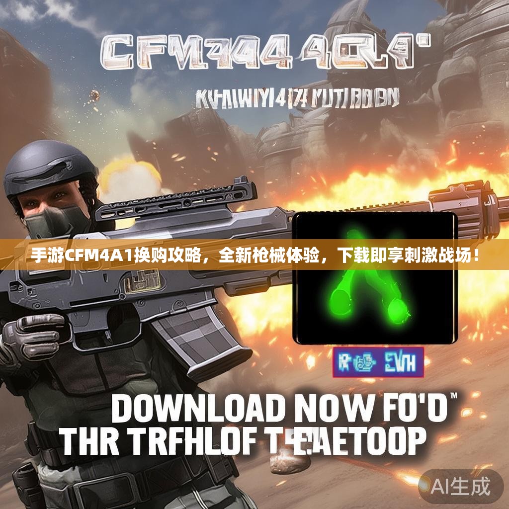 手游CFM4A1换购攻略，全新枪械体验，下载即享刺激战场！