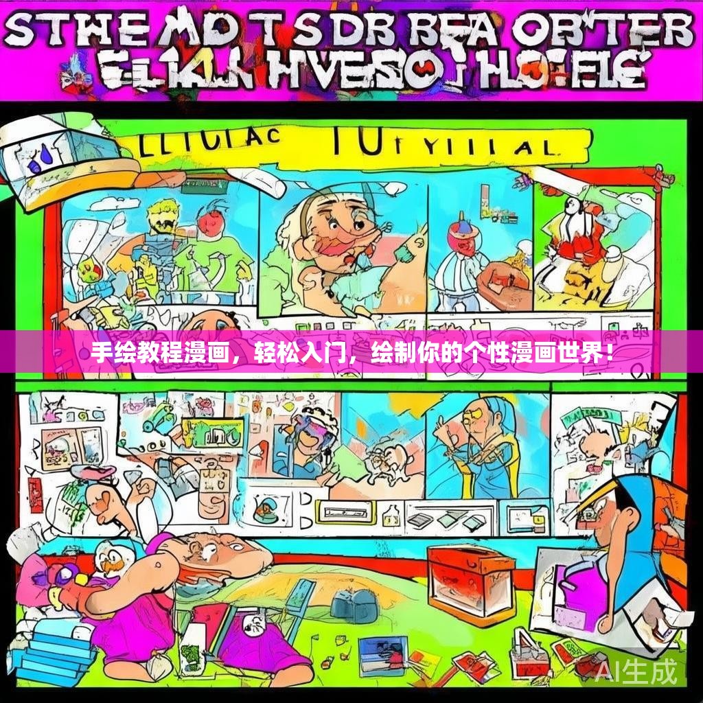 手绘教程漫画，轻松入门，绘制你的个性漫画世界！