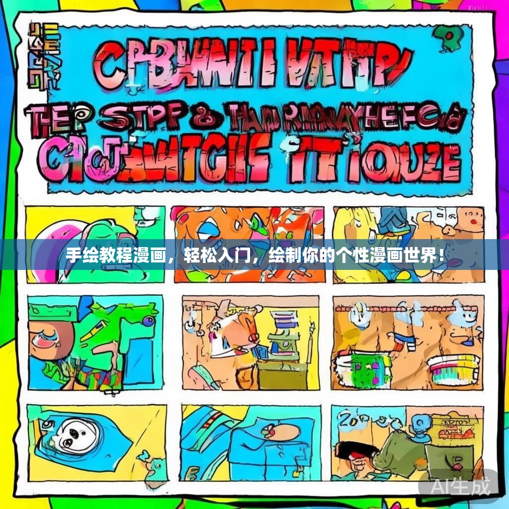 手绘教程漫画，轻松入门，绘制你的个性漫画世界！