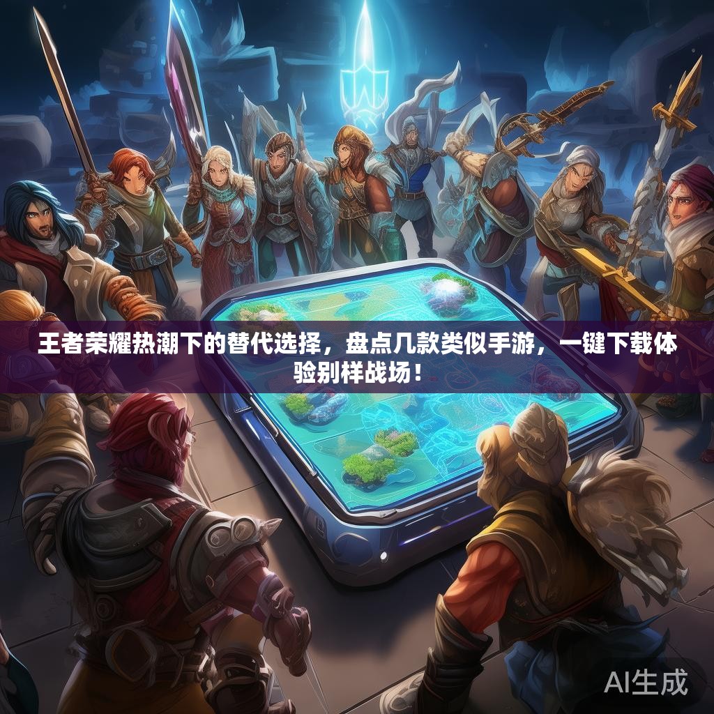 王者荣耀热潮下的替代选择，盘点几款类似手游，一键下载体验别样战场！