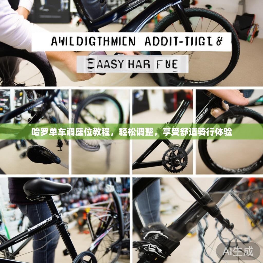 哈罗单车调座位教程，轻松调整，享受舒适骑行体验