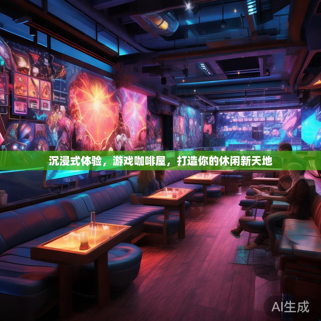 沉浸式体验，游戏咖啡屋，打造你的休闲新天地