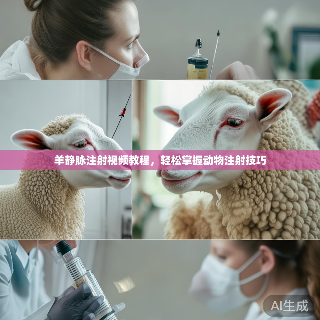 羊静脉注射视频教程，轻松掌握动物注射技巧