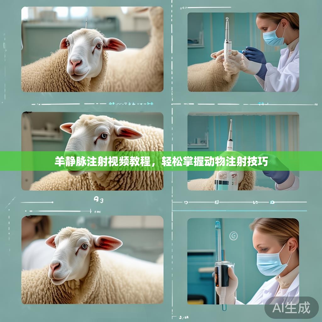 羊静脉注射视频教程，轻松掌握动物注射技巧