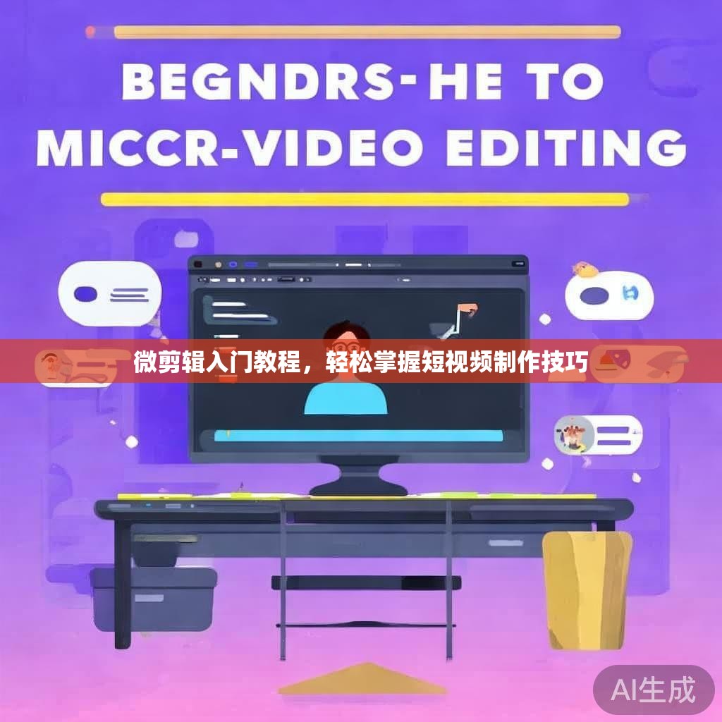 微剪辑入门教程，轻松掌握短视频制作技巧